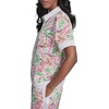 image:imageKarl Lagerfeld Womens Floral Print Camp ShirtSoft WhitePink Carnation Multi