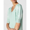 image:imageKarl Lagerfeld Womens Floral Short Sleeve SweaterFresh Mint