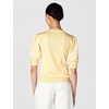 image:imageKarl Lagerfeld Womens Floral Short Sleeve SweaterPanna Cotta