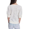 image:imageKarl Lagerfeld Womens Flower Detail VNeck SweaterSoft White