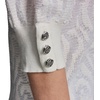 image:imageKarl Lagerfeld Womens Flower Detail VNeck SweaterSoft White