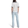 image:imageKarl Lagerfeld Womens Johnny Collar VNeck Rosette Button SweaterSoft WhiteBlack