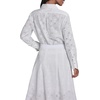 image:imageKarl Lagerfeld Womens Karl Motif Eyelet Button DownSoft White