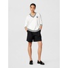 image:imageKarl Lagerfeld Womens Karl and Choupette Patches Iconic Varsity BlouseSoft White