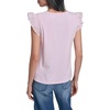 image:imageKarl Lagerfeld Womens Layering Essential Ruffle Sleeve BlouseBallet Slipper