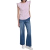 image:imageKarl Lagerfeld Womens Layering Essential Ruffle Sleeve BlouseBallet Slipper