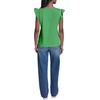 image:imageKarl Lagerfeld Womens Layering Essential Ruffle Sleeve BlousePink Carnation
