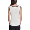 image:imageKarl Lagerfeld Womens Layering Piece VNeck Black and White SweaterSoft WhiteBlack