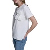 image:imageKarl Lagerfeld Womens Lightweight Layering Essential Blouse with Flower DetailSoft White