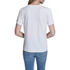 image:imageKarl Lagerfeld Womens Lightweight Layering Essential Blouse with Flower DetailSoft White