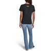 image:imageKarl Lagerfeld Womens Logo Bonjour Jeweled Whimsical TShirtBlack