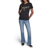 image:imageKarl Lagerfeld Womens Logo Bonjour Jeweled Whimsical TShirtBlack