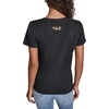 image:imageKarl Lagerfeld Womens Logo Bonjour Jeweled Whimsical TShirtBlack