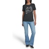 image:imageKarl Lagerfeld Womens Logo Choupette Outline TShirtBlackWhite