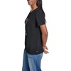 image:imageKarl Lagerfeld Womens Logo Choupette on Moped TShirtBlack