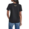 image:imageKarl Lagerfeld Womens Logo Denim Print TShirtBlack
