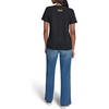 image:imageKarl Lagerfeld Womens Logo Denim Print TShirtBlack