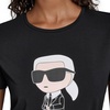 image:imageKarl Lagerfeld Womens Logo Karl Full Body TShirtBlack