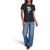 image:imageKarl Lagerfeld Womens Logo Karl Full Body TShirtBlack