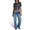 image:imageKarl Lagerfeld Womens Logo Paris City Theme Whimsical TShirtBlack