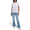 image:imageKarl Lagerfeld Womens Logo Paris City Theme Whimsical TShirtWhite