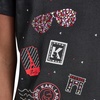 image:imageKarl Lagerfeld Womens Logo Whimsical TShirtBlack