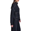 image:imageKarl Lagerfeld Womens Long Sleeve Athleisure Comfortable Zipup JacketMidnight Navy
