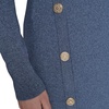 image:imageKarl Lagerfeld Womens Long Sleeve Button Detail Ankle Length Essential DressGlacier BlueNaval Academy
