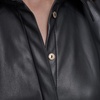 image:imageKarl Lagerfeld Womens Long Sleeve Collared DRing Belt DressBlack