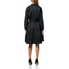 image:imageKarl Lagerfeld Womens Long Sleeve Collared Jacquard DressBlack