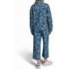 image:imageKarl Lagerfeld Womens Long Sleeve Collared Neck Bow Jacquard Denim JacketMedium Indigo