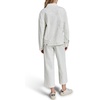 image:imageKarl Lagerfeld Womens Long Sleeve Collared Neck Bow Jacquard Denim JacketWhite Denim