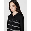 image:imageKarl Lagerfeld Womens Long Sleeve Comfortable Jacket with Embellished Pearl TrimBlack