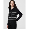 image:imageKarl Lagerfeld Womens Long Sleeve Comfortable Jacket with Embellished Pearl TrimBlack