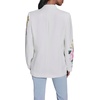 image:imageKarl Lagerfeld Womens Long Sleeve Jacket with Bright Placed FloralsSoft White