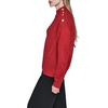 image:imageKarl Lagerfeld Womens Long Sleeve Mock Neck Crystal Button SweaterAdmiral Red