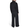 image:imageKarl Lagerfeld Womens Long Sleeve Mock Neck Crystal Button SweaterBlack