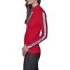 image:imageKarl Lagerfeld Womens Long Sleeve Mock Neck Logo Tape Zip Up SweaterAdmiral Red