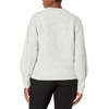 image:imageKarl Lagerfeld Womens Long Sleeve Sparkle SweaterLt Gry HthrSilver