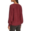 image:imageKarl Lagerfeld Womens Long Sleeve Sparkle SweaterPort WineBlack