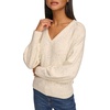image:imageKarl Lagerfeld Womens Long Sleeve Sparkle SweaterSoft WhiteGold