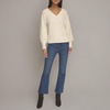 image:imageKarl Lagerfeld Womens Long Sleeve Sparkle SweaterSoft WhiteGold