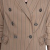 image:imageKarl Lagerfeld Womens Long Sleeve Stripe Office Friendly Blazer JacketCartoucheBlack Stripe