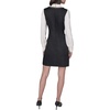 image:imageKarl Lagerfeld Womens Long Sleeve Textured Tweed DressBlackBirch