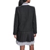 image:imageKarl Lagerfeld Womens Long Sleeve Tweed Polished Statement JacketBlack