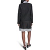 image:imageKarl Lagerfeld Womens Long Sleeve Tweed Polished Statement JacketBlack