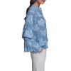 image:imageKarl Lagerfeld Womens Long Sleeve VNeck Floral Denim BlouseMedium Wash