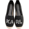 image:imageKarl Lagerfeld Womens Manika Espadrille Sandal with RhinestonesBlack
