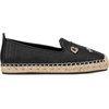 image:imageKarl Lagerfeld Womens Michaela Atelier Espadrille Closed Toe Sandal with PinsBlack