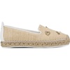 image:imageKarl Lagerfeld Womens Michaela Atelier Espadrille Closed Toe Sandal with PinsNaturalBright White